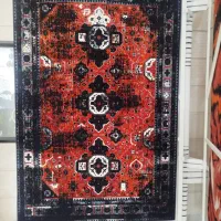 فرش فانتزی ۴ متری طرح قرمز لاکی وینج جدید|فرش|قم, نیروگاه|دیوار