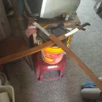 دوعدد ذلفقار باروکش چوب تزیینی