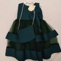 دو عدد سارافون بچه گانه دخترانه نو