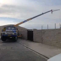 خدمات جرثقیل بهنام کفی و کابیندار دکل بلند ۳۲ متری