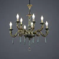 لوستر سنگی مهدیس|لوستر و چراغ آویز|ارومیه, |دیوار