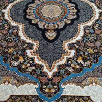 دو تخته فرش12متری700شانه دستبافت‌گونه|فرش|ایلام, |دیوار