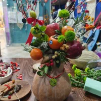 کدوی تزئین  شده  متفاوت