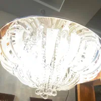 فروش دوعدد لوستر سقفی درحد نو وسالم به قطر ۸۰ س