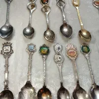 انگشتانه قاشق چایخوری آنتیک|ظروف سرو و پذیرایی|آمل, |دیوار