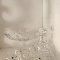 سرویس کریستال چک بوهمیا|ظروف سرو و پذیرایی|هشتگرد, شهرک ریحانه|دیوار