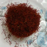 زعفران خشک شده تمیز
