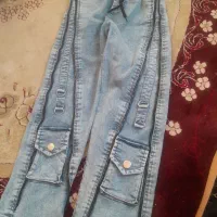 شلوار لی کتان  دخترانه شلوار کارگاه کتان دخترانه