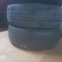 2 عدد لاستیک کارکرده|قطعات یدکی و لوازم جانبی|قم, نخودی|دیوار