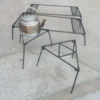 منقل صحرایی تاشو و سه پایه آتشدان تاشو