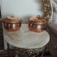 ۳عدد قابلمه مسی چکشی کارزنجان