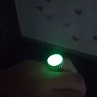 دو عد انگشتر نقره تاج فروهر و شب چراغ