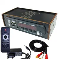 مبدل صوتی فلش خور و بلوتوثی کردن ضبط قدیمی