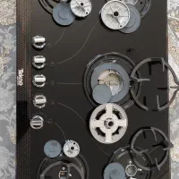 اجاق گاز صفحه ای tekno italia مجهز ترموکوپل ۵ شعله|اجاق گاز و لوازم برقی پخت‌وپز|یزد, |دیوار