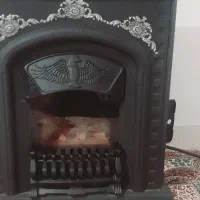 بخاری طرح شومینه بسیار تمیز