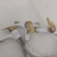 شیر آلات قاجاری سفید طلایی