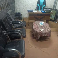 میز رایانه و صندلی اداری|میز تحریر و کامپیوتر|خمام, |دیوار