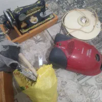 سلام یک عددبخاری برقی وجارو وچرخ خیاطی جک واچار