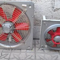 دو عدد فن مکنده و دمنده برند شرکت اسان تهویه