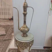 گلدان برنجی..سماور..|کلکسیون اشیاء عتیقه|اسلامشهر, باغ فیض|دیوار