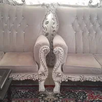 مبل سلطنتی راحتی ده نفره با میز جلو مبلی ودو عسلی