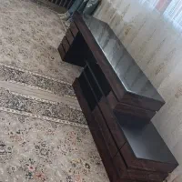 اجاق گاز و میز تلویزیون