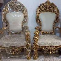 مبلمان استیل ۹ نفره، چوب راش و پارچه شیک|مبلمان خانگی و میز عسلی|رباط‌کریم, رباط‌کریم|دیوار