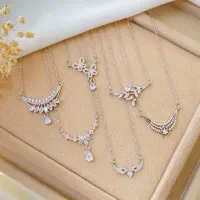 گردنبند جواهری عمده + ۴۰ تنوع (فروش چکی )