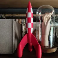 فیگور تن تن ماکت راکت tintin