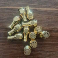 نمک پاش برنجی|صنایع دستی و سایر لوازم تزئینی|کشکوئیه, |دیوار