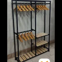 ویترین قفسه رگال خانگی فروشگاهی پروفیل اتصالات