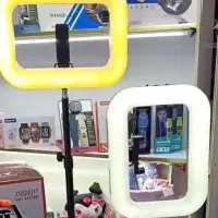 رینگ لایت شارژی هم پایه دار هم بدون پایه LED کنترل