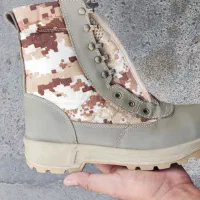 پوتین دیجیتال خاکی ساق بلند ساتر و مشکی|کیف، کفش، کمربند|بیرجند, |دیوار