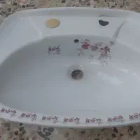 سنگ چینی روشویی|لوازم سرویس بهداشتی|خرم‌آباد, |دیوار