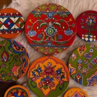دیوارکوب سفالی