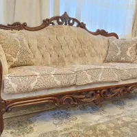 مبلمان سلطنتی چوبی ۹ نفره