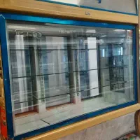 یخچال ویترینی لبنیات هایپر ایستاده کارکرده