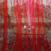 پرده حریر ۴ متر در ۶ متر|پرده، رانر، رومیزی|سبزوار, باهنر|دیوار