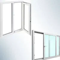 تولید انواع درب و پنجره UPVC و توری پلیسه ریلی|مصالح و تجهیزات ساختمان|سامان, |دیوار