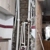 نشت یابی تصویری نقطه زن چکه نم رطوبت لوله بازکنی|خدمات پیشه و مهارت|زنجان, |دیوار