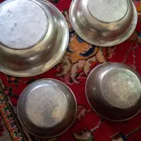ظروف مسی کاسه مسی ملاقه بزرگ مسی|کلکسیون اشیاء عتیقه|کرمانشاه, |دیوار