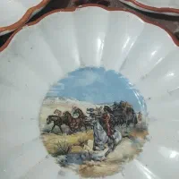 بشقاب قدیمی،دکوری