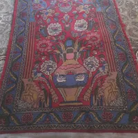 دو عدد قالیچه ای دستباف قدیمی|فرش|کرمانشاه, |دیوار