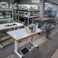 فروشگاه عسکری چرخ خیاطی سردوز ۵نخ دینام بیصدامگنتی