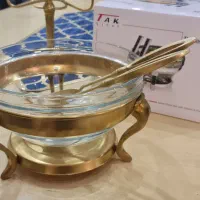 سوفله خوری تک استیل. با ضمانت ده ساله و رنگ ثابت|ظروف سرو و پذیرایی|قم, زنبیل آباد|دیوار