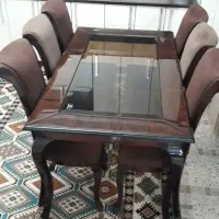 میز نهار خوری|میز و صندلی غذاخوری|بجنورد, |دیوار