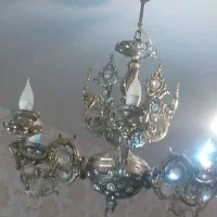 لوستر آنتیکه نقره و برنز