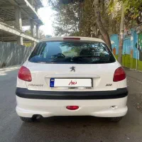 پژو ۲۰۶ تیپ ۲ مدل ۹۰ استثنایی|خودرو سواری و وانت|قزوین, |دیوار