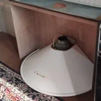 هود آشپزخانه به همراه کابینت فلزی