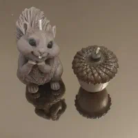 شمع سنجاب و بلوط